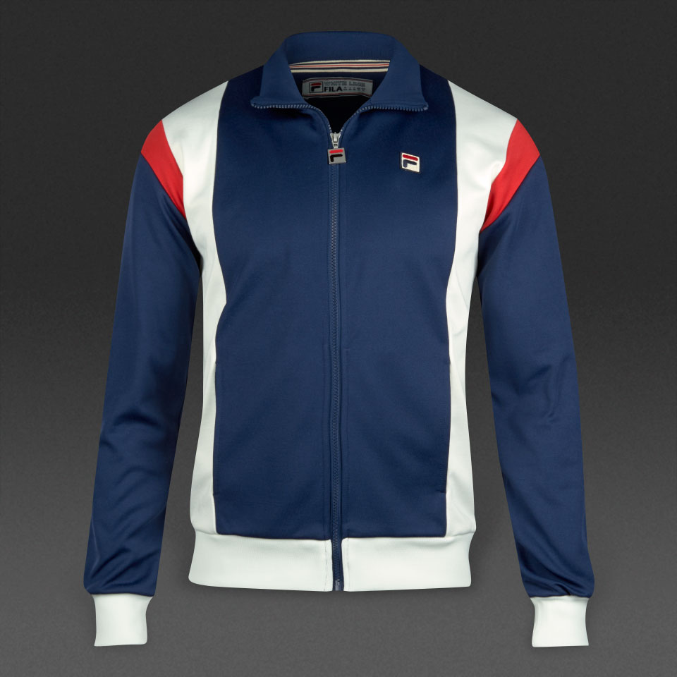 FILA Fusta Track Jacket Peacoat / Gardenia / Chinese Red for Men